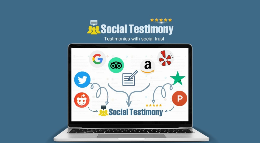 Social Testimony - Boost sales your aggregated review system